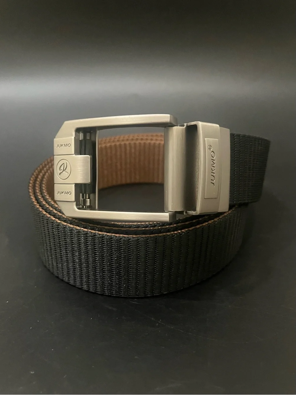 Jukmo Reversible Ratchet Mens Belt Casual Golf Length 50